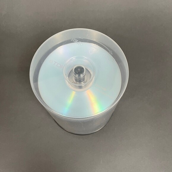 TDK DVD+R DVDs 1-16x Speed 4.7 GB Disks Lot of 93 - Picture 3 of 6